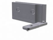 Solace Glass Mount 90 degree Right Polished Stainless Steel